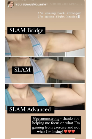 get mom strong instagram testimonial 5